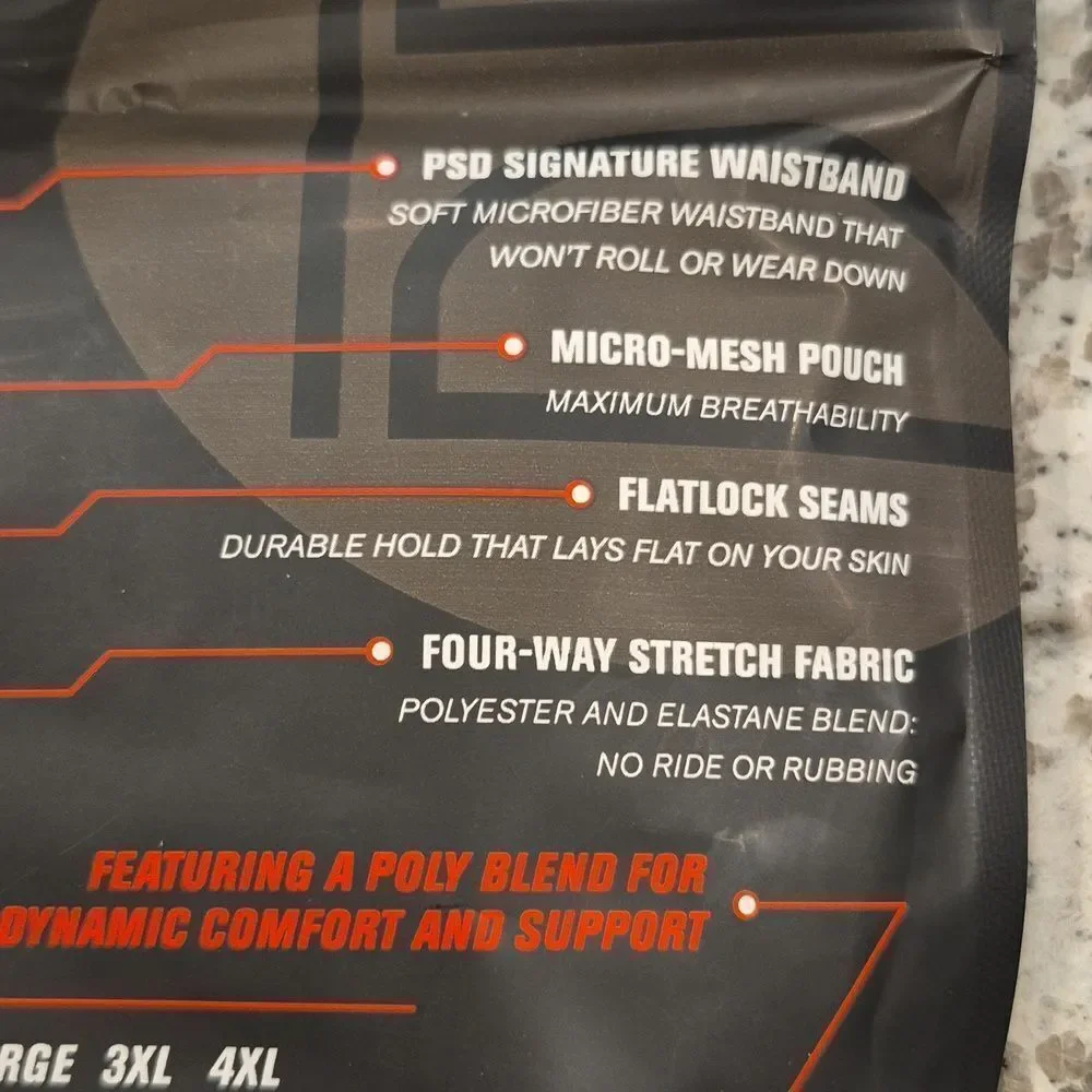 PSD Mens Boxer Brief- Underwear- Catch A Bag Monry These Size XL New